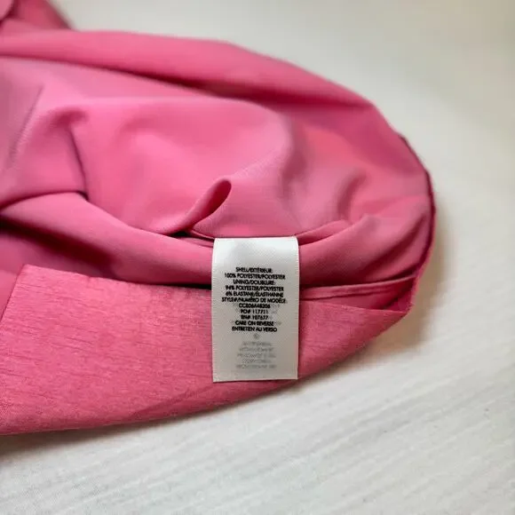 Alice + Olivia Toni Paper-Bag Skirt Satin Pink Women’s 8 Pencil Office Barbie - Picture 15 of 16